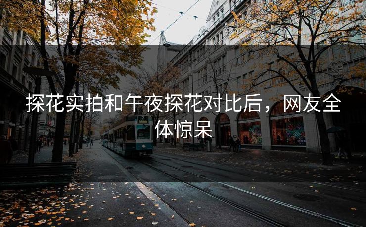 探花实拍和午夜探花对比后，网友全体惊呆