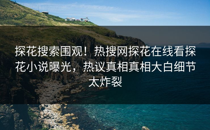 探花搜索围观！热搜网探花在线看探花小说曝光，热议真相真相大白细节太炸裂
