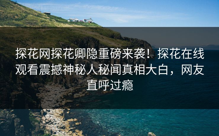 探花网探花卿隐重磅来袭！探花在线观看震撼神秘人秘闻真相大白，网友直呼过瘾