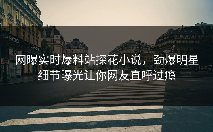 网曝实时爆料站探花小说，劲爆明星细节曝光让你网友直呼过瘾